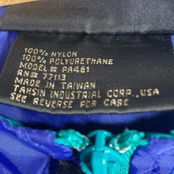 Red Ledge Wind Breaker Lightweight Blue Cyan Nylon Large - Picture 7 of 7